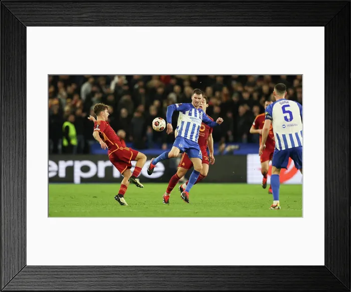 Framed Print : Brighton and Hove Albion v AS Roma Europa League - Round of 16, leg 2 of 2 14MAR24 Framed Print : Brighton and Hove Albion v AS Roma Europa League - Round of 16, leg 2 of 2 14MAR24