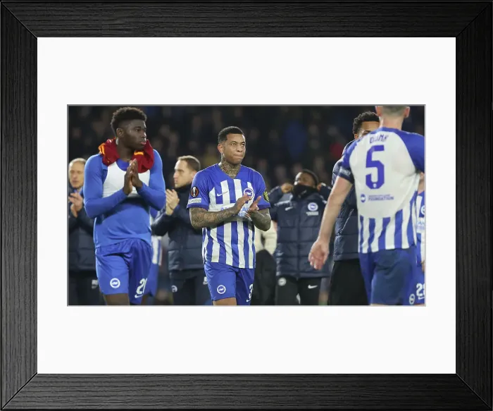 Framed Print : Brighton and Hove Albion v AS Roma Europa League - Round of 16, leg 2 of 2 14MAR24 Framed Print : Brighton and Hove Albion v AS Roma Europa League - Round of 16, leg 2 of 2 14MAR24