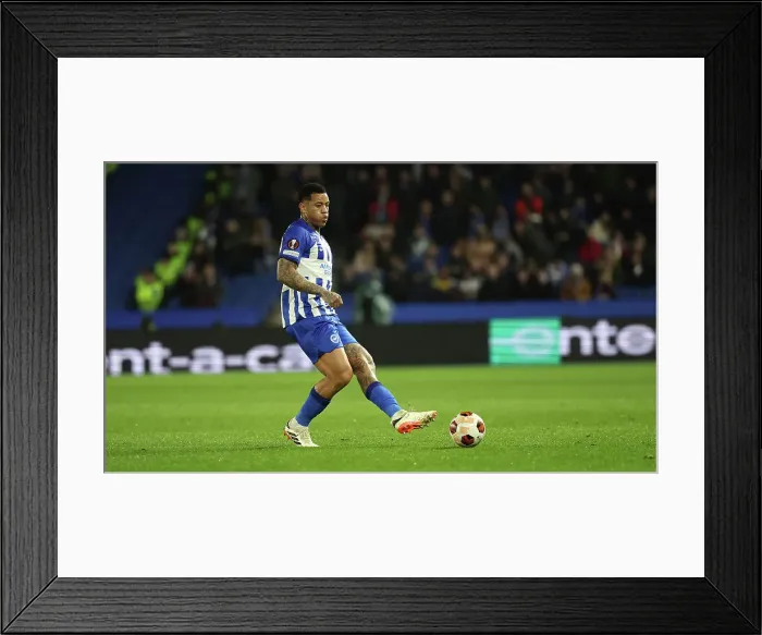 Framed Print : Brighton and Hove Albion v AS Roma Europa League - Round of 16, leg 2 of 2 14MAR24 Framed Print : Brighton and Hove Albion v AS Roma Europa League - Round of 16, leg 2 of 2 14MAR24
