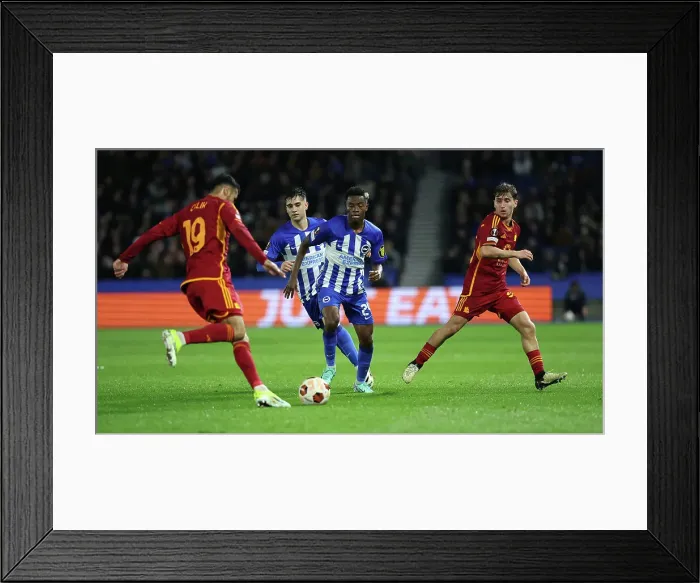 Framed Print : Brighton and Hove Albion v AS Roma Europa League - Round of 16, leg 2 of 2 14MAR24 Framed Print : Brighton and Hove Albion v AS Roma Europa League - Round of 16, leg 2 of 2 14MAR24