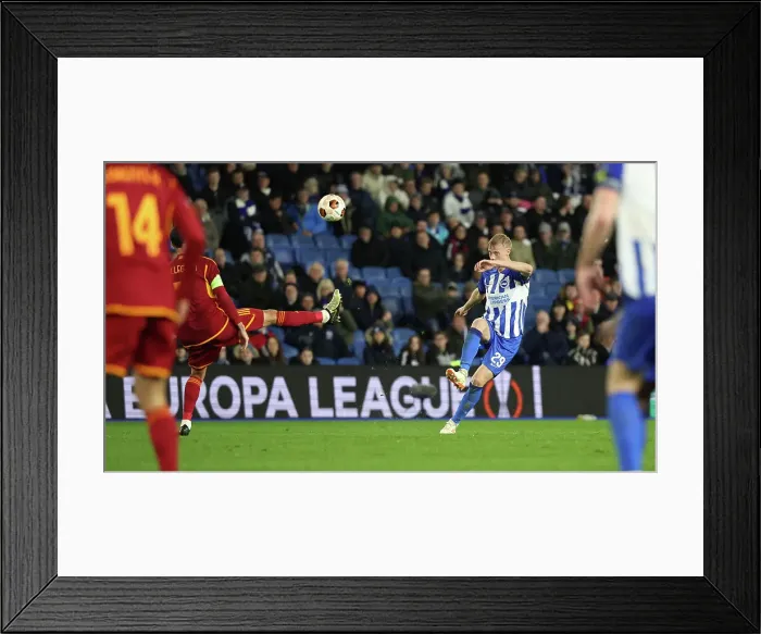 Framed Print : Brighton and Hove Albion v AS Roma Europa League - Round of 16, leg 2 of 2 14MAR24 Framed Print : Brighton and Hove Albion v AS Roma Europa League - Round of 16, leg 2 of 2 14MAR24