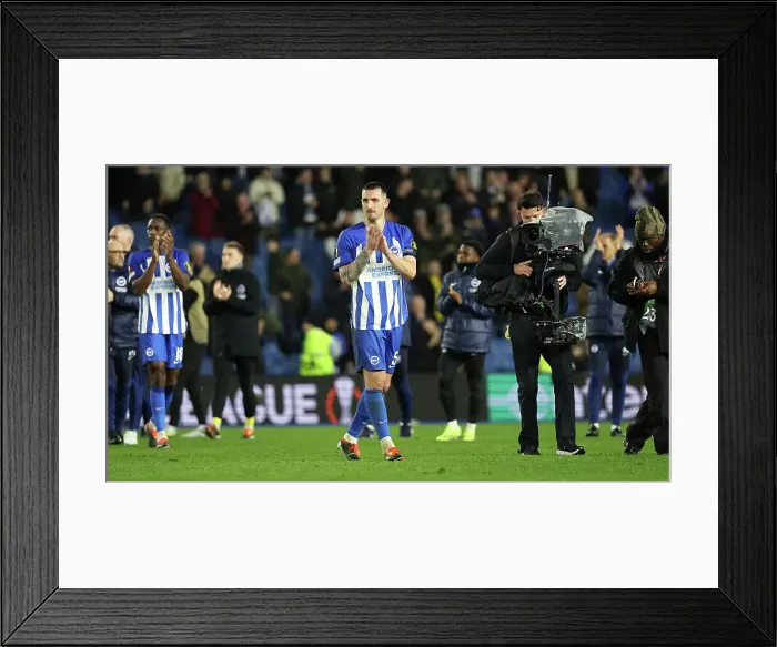 Framed Print : Brighton and Hove Albion v AS Roma Europa League - Round of 16, leg 2 of 2 14MAR24 Framed Print : Brighton and Hove Albion v AS Roma Europa League - Round of 16, leg 2 of 2 14MAR24