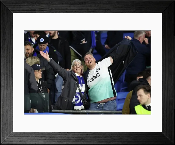 Framed Print : Brighton and Hove Albion v AS Roma Europa League - Round of 16, leg 2 of 2 14MAR24 Framed Print : Brighton and Hove Albion v AS Roma Europa League - Round of 16, leg 2 of 2 14MAR24
