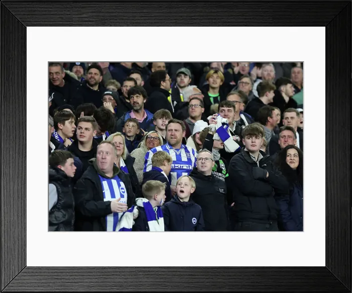 Framed Print : Brighton and Hove Albion v AS Roma Europa League - Round of 16, leg 2 of 2 14MAR24 Framed Print : Brighton and Hove Albion v AS Roma Europa League - Round of 16, leg 2 of 2 14MAR24