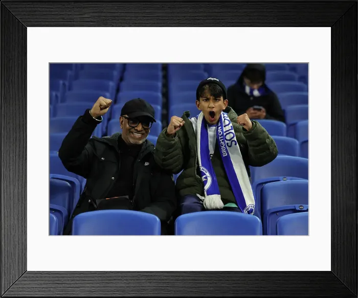 Framed Print : Brighton and Hove Albion v AS Roma Europa League - Round of 16, leg 2 of 2 14MAR24 Framed Print : Brighton and Hove Albion v AS Roma Europa League - Round of 16, leg 2 of 2 14MAR24