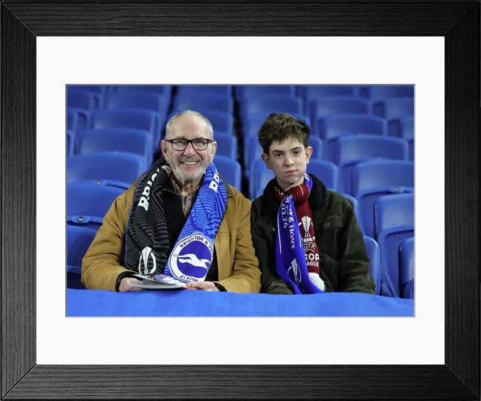 Framed Print : Brighton and Hove Albion v AS Roma Europa League - Round of 16, leg 2 of 2 14MAR24 Framed Print : Brighton and Hove Albion v AS Roma Europa League - Round of 16, leg 2 of 2 14MAR24