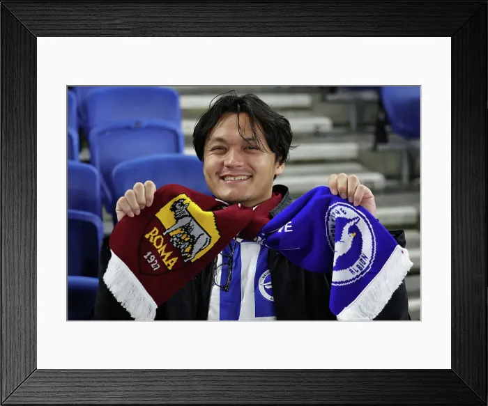 Framed Print : Brighton and Hove Albion v AS Roma Europa League - Round of 16, leg 2 of 2 14MAR24 Framed Print : Brighton and Hove Albion v AS Roma Europa League - Round of 16, leg 2 of 2 14MAR24