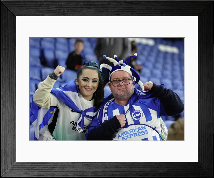 Framed Print : Brighton and Hove Albion v AS Roma Europa League - Round of 16, leg 2 of 2 14MAR24 Framed Print : Brighton and Hove Albion v AS Roma Europa League - Round of 16, leg 2 of 2 14MAR24