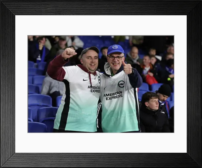 Framed Print : Brighton and Hove Albion v AS Roma Europa League - Round of 16, leg 2 of 2 14MAR24 Framed Print : Brighton and Hove Albion v AS Roma Europa League - Round of 16, leg 2 of 2 14MAR24