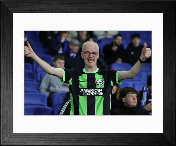 Framed Print : Brighton and Hove Albion v AS Roma Europa League - Round of 16, leg 2 of 2 14MAR24 Framed Print : Brighton and Hove Albion v AS Roma Europa League - Round of 16, leg 2 of 2 14MAR24