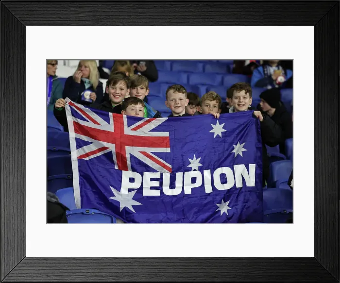 Framed Print : Brighton and Hove Albion v AS Roma Europa League - Round of 16, leg 2 of 2 14MAR24