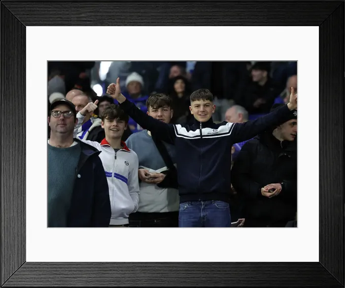 Framed Print : Brighton and Hove Albion v AS Roma Europa League - Round of 16, leg 2 of 2 14MAR24