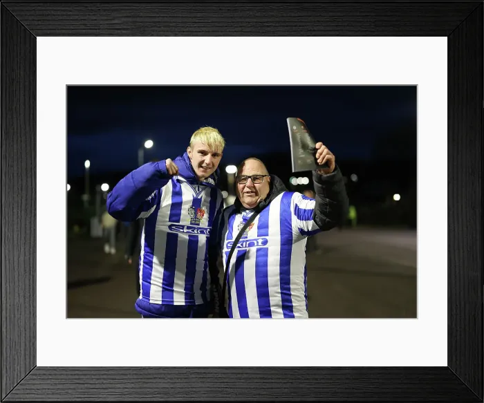 Framed Print : Brighton and Hove Albion v AS Roma Europa League - Round of 16, leg 2 of 2 14MAR24