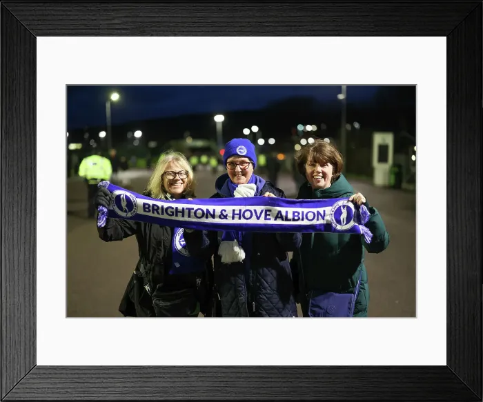Framed Print : Brighton and Hove Albion v AS Roma Europa League - Round of 16, leg 2 of 2 14MAR24 Framed Print : Brighton and Hove Albion v AS Roma Europa League - Round of 16, leg 2 of 2 14MAR24