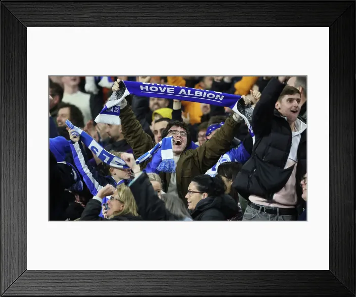 Framed Print : Brighton and Hove Albion v AS Roma Europa League - Round of 16, leg 2 of 2 14MAR24 Framed Print : Brighton and Hove Albion v AS Roma Europa League - Round of 16, leg 2 of 2 14MAR24