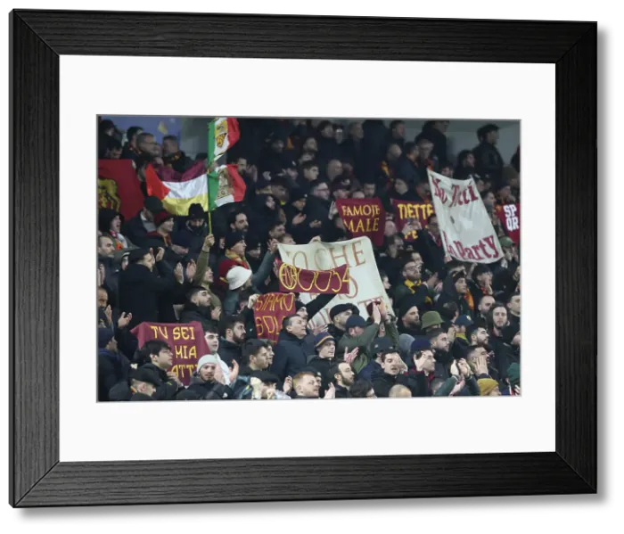 Framed Print : Brighton and Hove Albion v AS Roma Europa League - Round of 16, leg 2 of 2 14MAR24