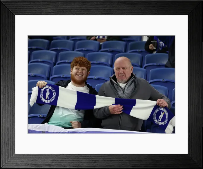 Framed Print : Brighton and Hove Albion v AS Roma Europa League - Round of 16, leg 2 of 2 14MAR24 Framed Print : Brighton and Hove Albion v AS Roma Europa League - Round of 16, leg 2 of 2 14MAR24