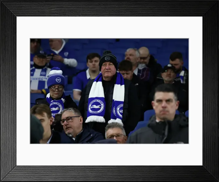 Framed Print : Brighton and Hove Albion v AS Roma Europa League - Round of 16, leg 2 of 2 14MAR24 Framed Print : Brighton and Hove Albion v AS Roma Europa League - Round of 16, leg 2 of 2 14MAR24