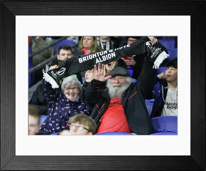 Framed Print : Brighton and Hove Albion v AS Roma Europa League - Round of 16, leg 2 of 2 14MAR24 Framed Print : Brighton and Hove Albion v AS Roma Europa League - Round of 16, leg 2 of 2 14MAR24