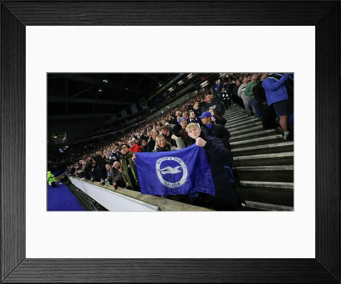 Framed Print : Brighton and Hove Albion v AS Roma Europa League - Round of 16, leg 2 of 2 14MAR24 Framed Print : Brighton and Hove Albion v AS Roma Europa League - Round of 16, leg 2 of 2 14MAR24