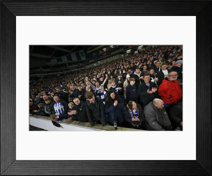 Framed Print : Brighton and Hove Albion v AS Roma Europa League - Round of 16, leg 2 of 2 14MAR24 Framed Print : Brighton and Hove Albion v AS Roma Europa League - Round of 16, leg 2 of 2 14MAR24