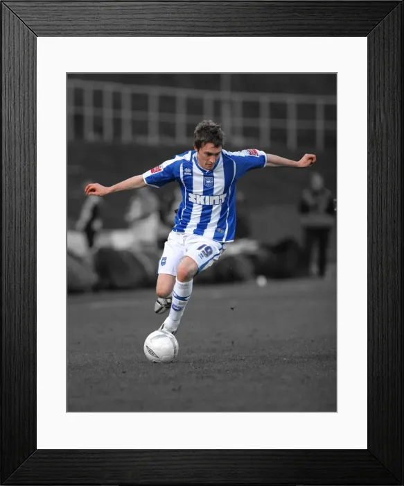 Framed Print : Jake Robinson in Action: Brighton & Hove Albion vs Stafford Rangers Framed Print : Jake Robinson in Action: Brighton & Hove Albion vs Stafford Rangers