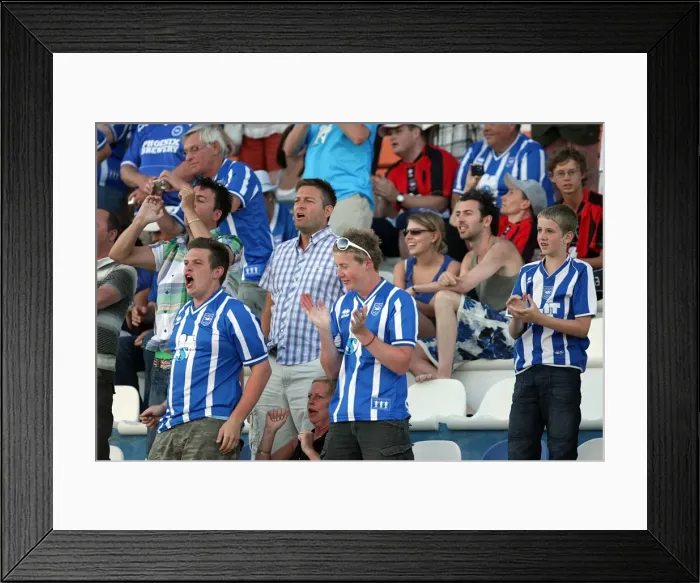 Framed Print : The Electric Atmosphere of the Withdean Era: Brighton & Hove Albion vs Sunderland, 2010 (Crowd Shots) Framed Print : The Electric Atmosphere of the Withdean Era: Brighton & Hove Albion vs Sunderland, 2010 (Crowd Shots)