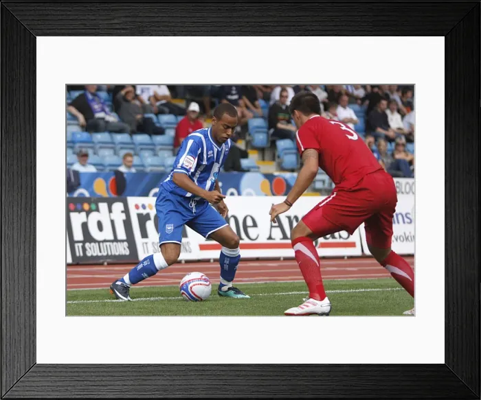 Framed Print : Aberdeen (pre-season friendly) Framed Print : Aberdeen (pre-season friendly)