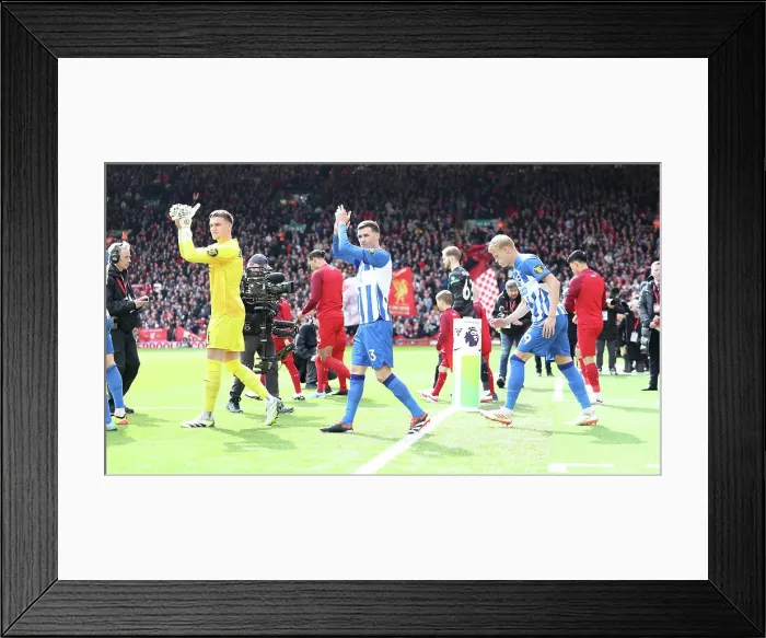 Framed Print : Liverpool v Brighton and Hove Albion Premier League 31MAR24 Framed Print : Liverpool v Brighton and Hove Albion Premier League 31MAR24