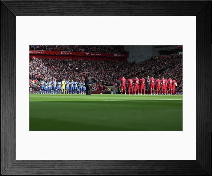 Framed Print : Liverpool v Brighton and Hove Albion Premier League 31MAR24 Framed Print : Liverpool v Brighton and Hove Albion Premier League 31MAR24
