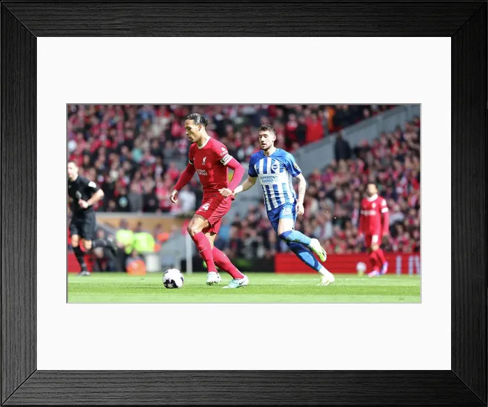 Framed Print : Liverpool v Brighton and Hove Albion Premier League 31MAR24 Framed Print : Liverpool v Brighton and Hove Albion Premier League 31MAR24