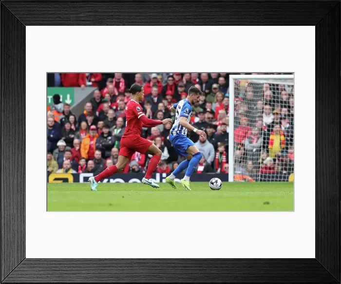 Framed Print : Liverpool v Brighton and Hove Albion Premier League 31MAR24 Framed Print : Liverpool v Brighton and Hove Albion Premier League 31MAR24