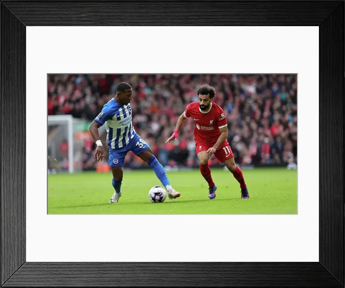 Framed Print : Liverpool v Brighton and Hove Albion Premier League 31MAR24 Framed Print : Liverpool v Brighton and Hove Albion Premier League 31MAR24