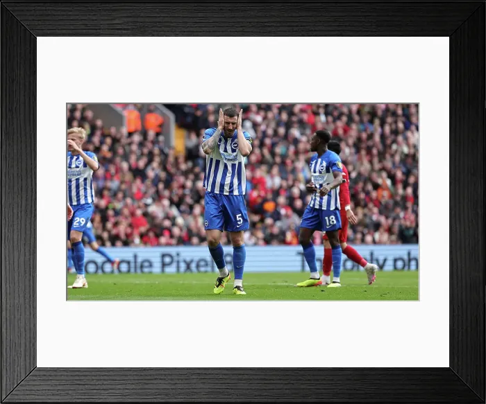 Framed Print : Liverpool v Brighton and Hove Albion Premier League 31MAR24 Framed Print : Liverpool v Brighton and Hove Albion Premier League 31MAR24