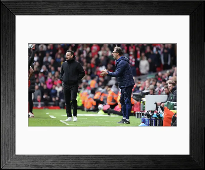 Framed Print : Liverpool v Brighton and Hove Albion Premier League 31MAR24 Framed Print : Liverpool v Brighton and Hove Albion Premier League 31MAR24