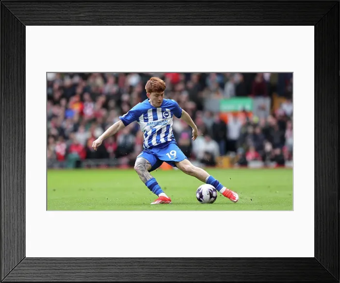 Framed Print : Liverpool v Brighton and Hove Albion Premier League 31MAR24 Framed Print : Liverpool v Brighton and Hove Albion Premier League 31MAR24
