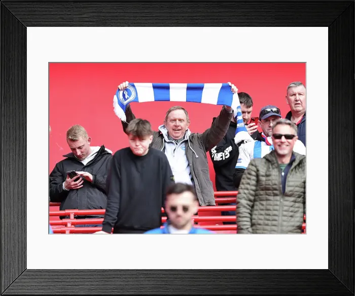 Framed Print : Liverpool v Brighton and Hove Albion Premier League 31MAR24