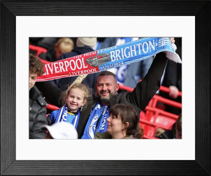 Framed Print : Liverpool v Brighton and Hove Albion Premier League 31MAR24 Framed Print : Liverpool v Brighton and Hove Albion Premier League 31MAR24