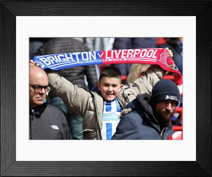 Framed Print : Liverpool v Brighton and Hove Albion Premier League 31MAR24 Framed Print : Liverpool v Brighton and Hove Albion Premier League 31MAR24
