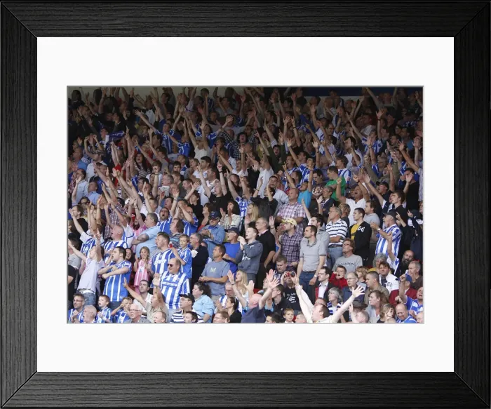Framed Print : Away at Swindon Town - 7th August 2010 Framed Print : Away at Swindon Town - 7th August 2010