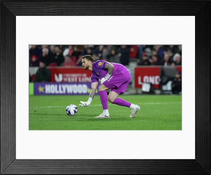 Framed Print : Brentford v Brighton and Hove Albion Premier League 03APR24