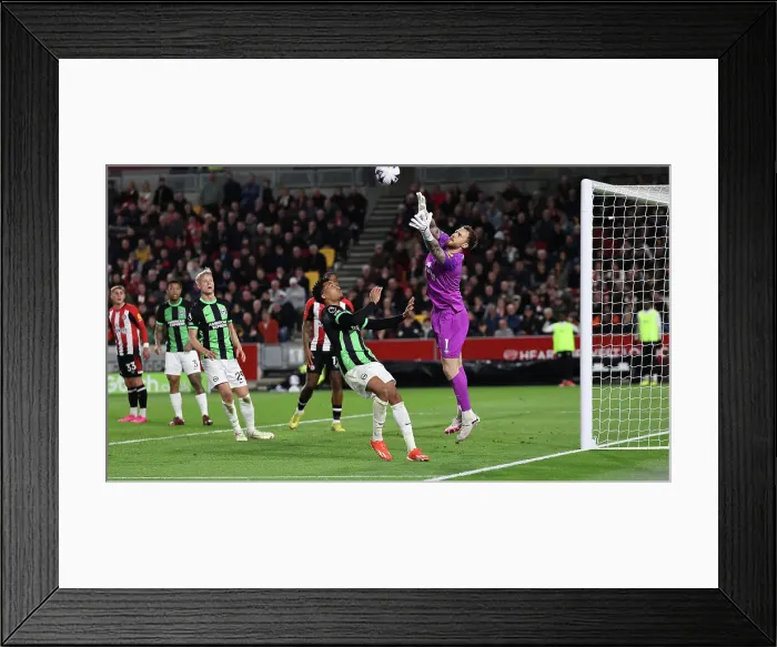 Framed Print : Brentford v Brighton and Hove Albion Premier League 03APR24 Framed Print : Brentford v Brighton and Hove Albion Premier League 03APR24