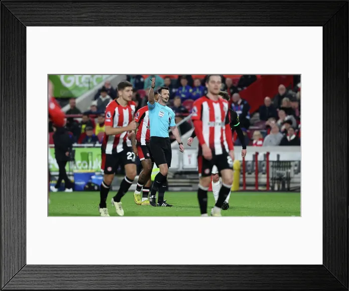 Framed Print : Brentford v Brighton and Hove Albion Premier League 03APR24