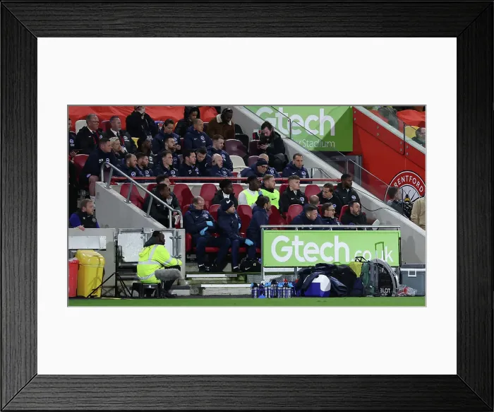 Framed Print : Brentford v Brighton and Hove Albion Premier League 03APR24 Framed Print : Brentford v Brighton and Hove Albion Premier League 03APR24