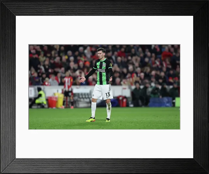Framed Print : Brentford v Brighton and Hove Albion Premier League 03APR24 Framed Print : Brentford v Brighton and Hove Albion Premier League 03APR24