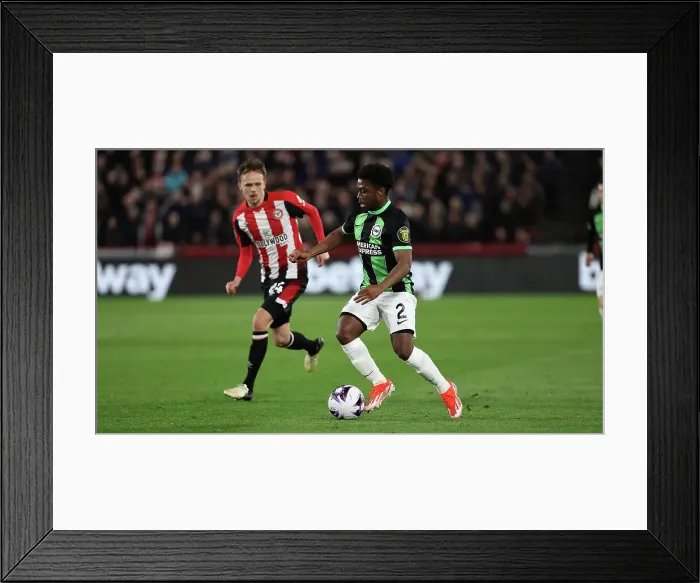 Framed Print : Brentford v Brighton and Hove Albion Premier League 03APR24 Framed Print : Brentford v Brighton and Hove Albion Premier League 03APR24