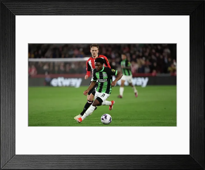 Framed Print : Brentford v Brighton and Hove Albion Premier League 03APR24 Framed Print : Brentford v Brighton and Hove Albion Premier League 03APR24