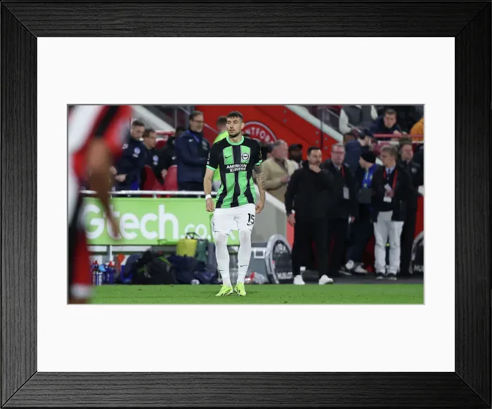 Framed Print : Brentford v Brighton and Hove Albion Premier League 03APR24 Framed Print : Brentford v Brighton and Hove Albion Premier League 03APR24