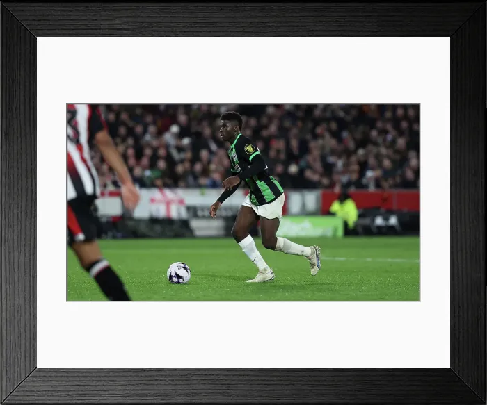 Framed Print : Brentford v Brighton and Hove Albion Premier League 03APR24 Framed Print : Brentford v Brighton and Hove Albion Premier League 03APR24