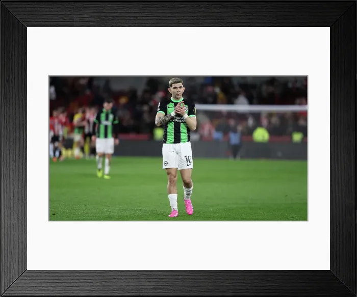 Framed Print : Brentford v Brighton and Hove Albion Premier League 03APR24 Framed Print : Brentford v Brighton and Hove Albion Premier League 03APR24